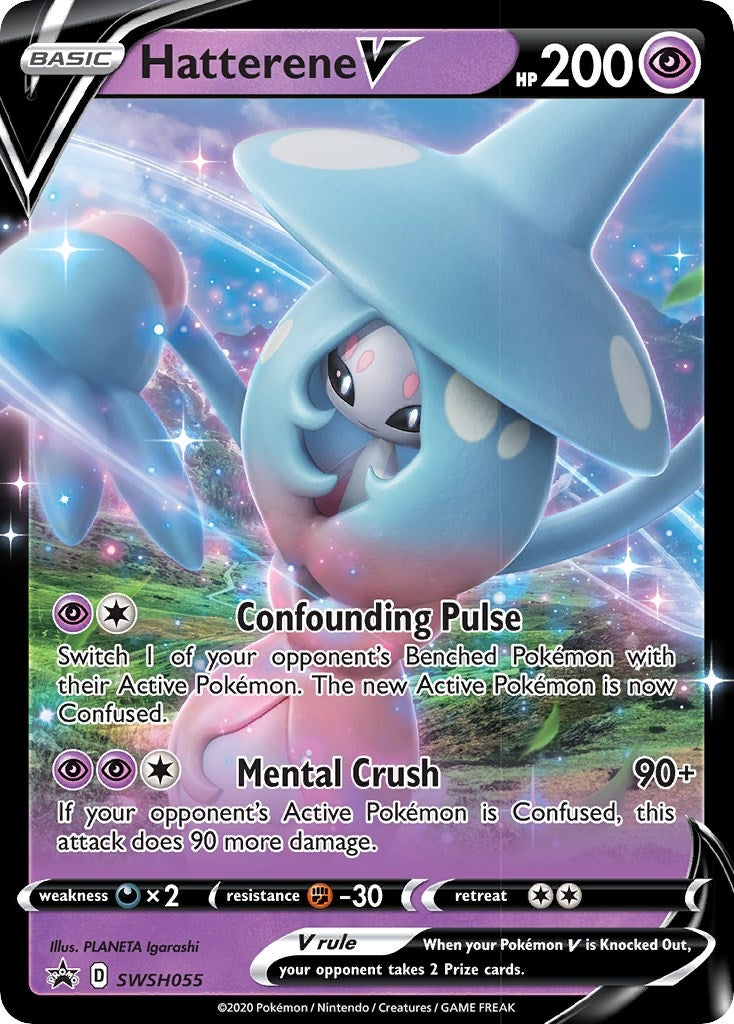 Image for Hatterene V - SWSH055 - Pokemon