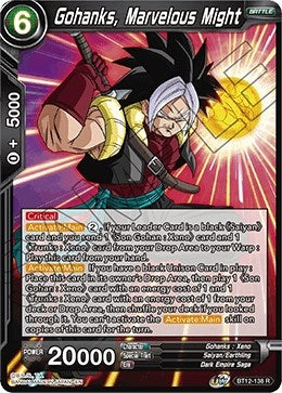 Image for Gohanks, Marvelous Might - Dragon Ball Super: Masters