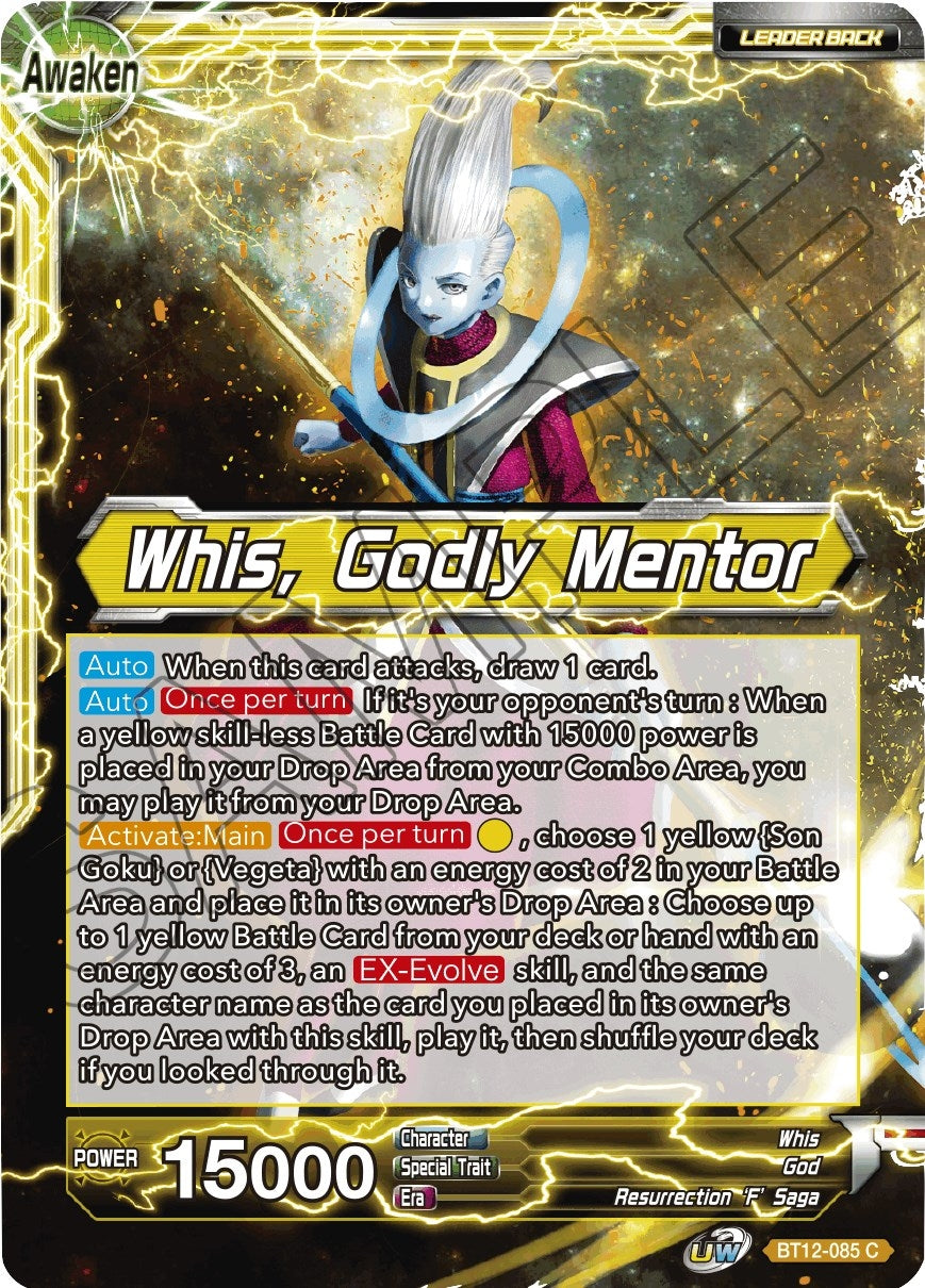 Image for Whis // Whis, Godly Mentor - Dragon Ball Super: Masters