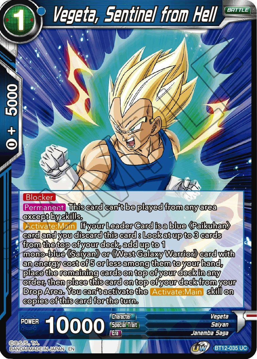Image for Vegeta, Sentinel from Hell - Dragon Ball Super: Masters