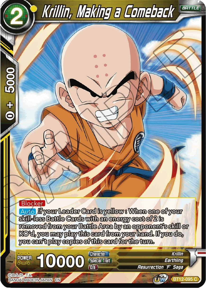 Image for Krillin, Making a Comeback - Dragon Ball Super: Masters