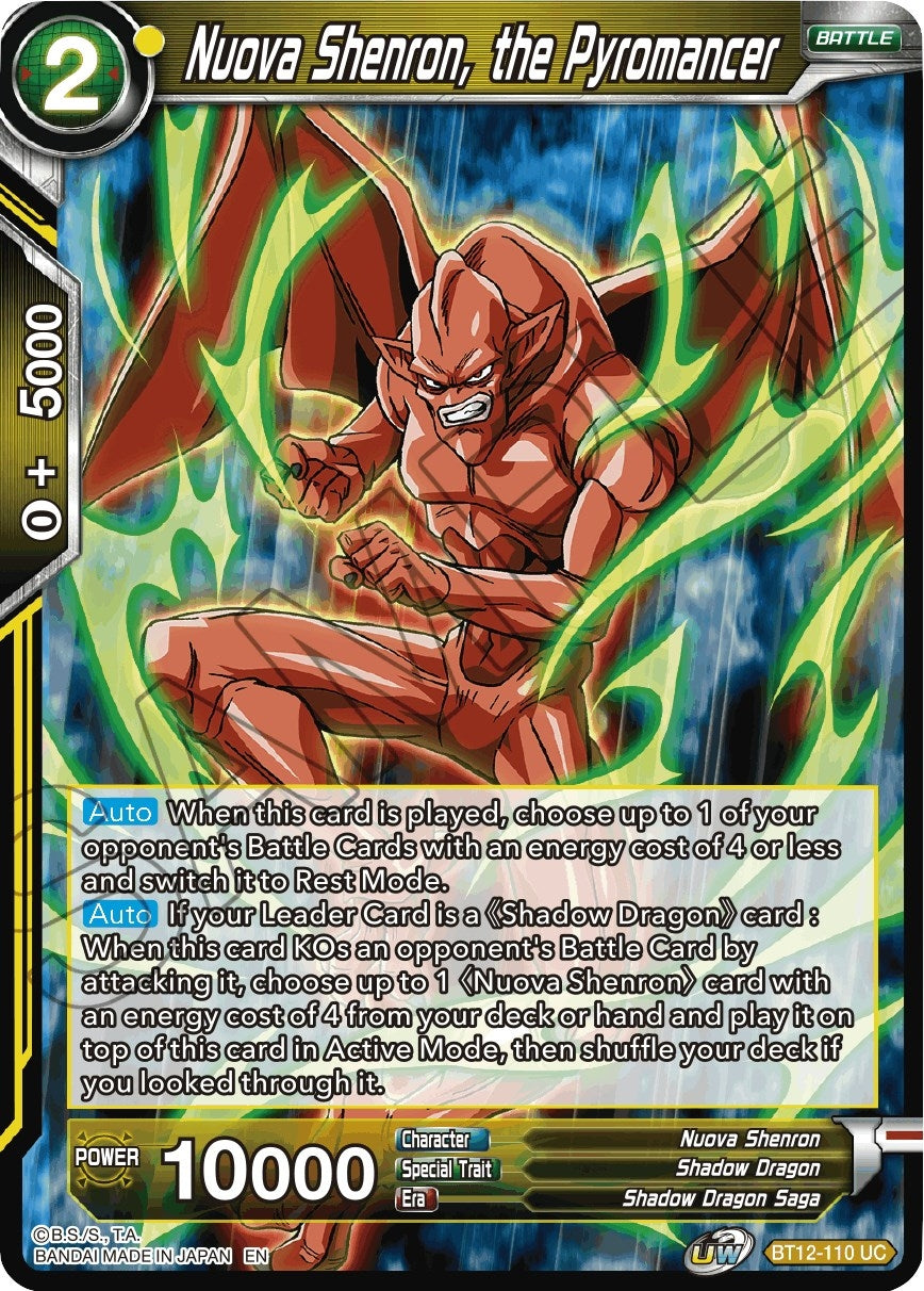 Image for Nuova Shenron, the Pyromancer - Dragon Ball Super: Masters