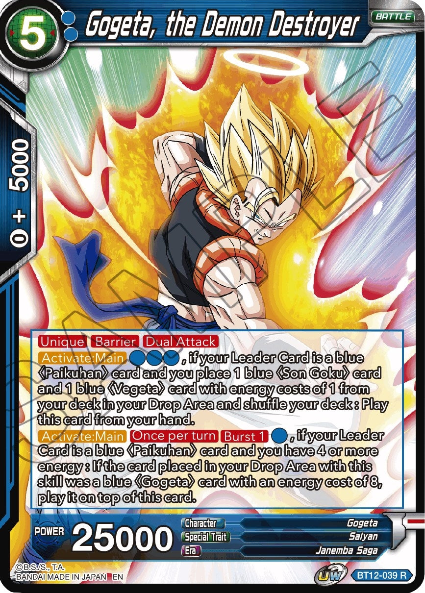 Image for Gogeta, the Demon Destroyer - Dragon Ball Super: Masters