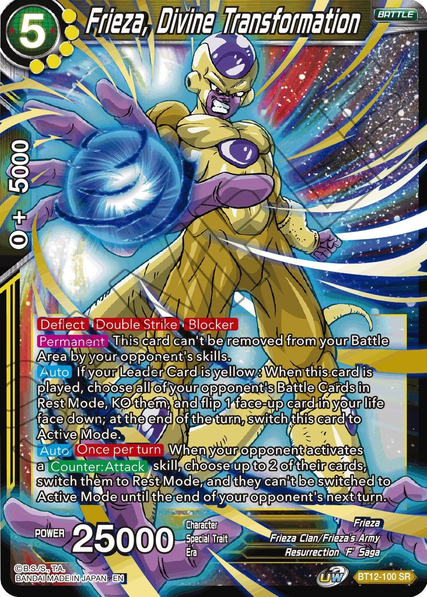 Image for Frieza, Divine Transformation - Dragon Ball Super: Masters