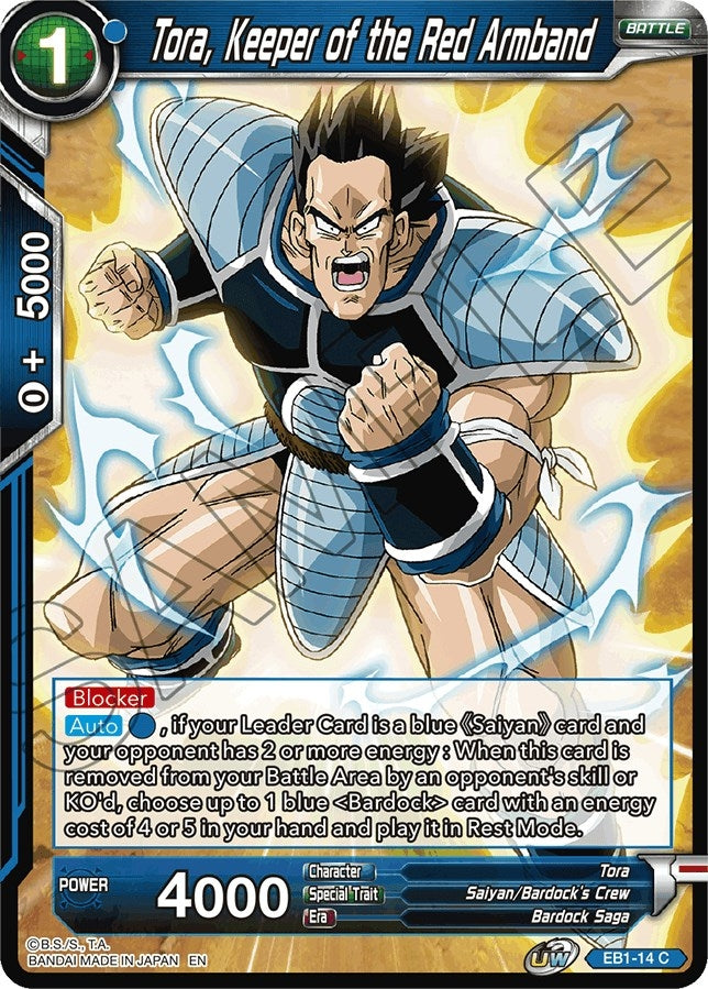 Image for Tora, Keeper of the Red Armband - Dragon Ball Super: Masters