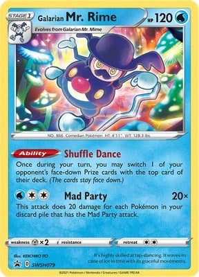 Image for Galarian Mr. Rime - SWSH079 - Pokemon