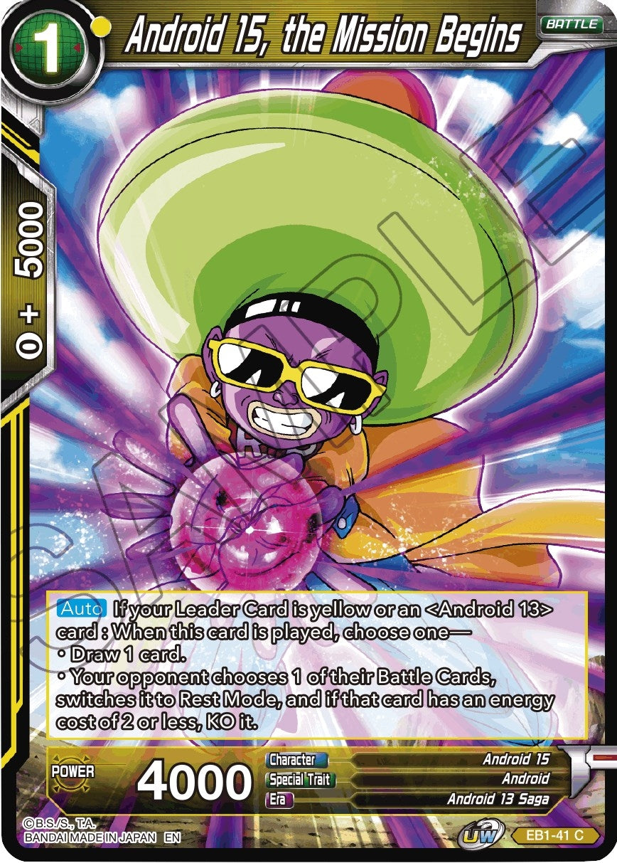 Image for Android 15, the Mission Begins - Dragon Ball Super: Masters
