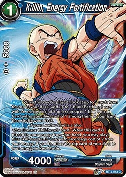 Image for Krillin, Energy Fortification - Dragon Ball Super: Masters
