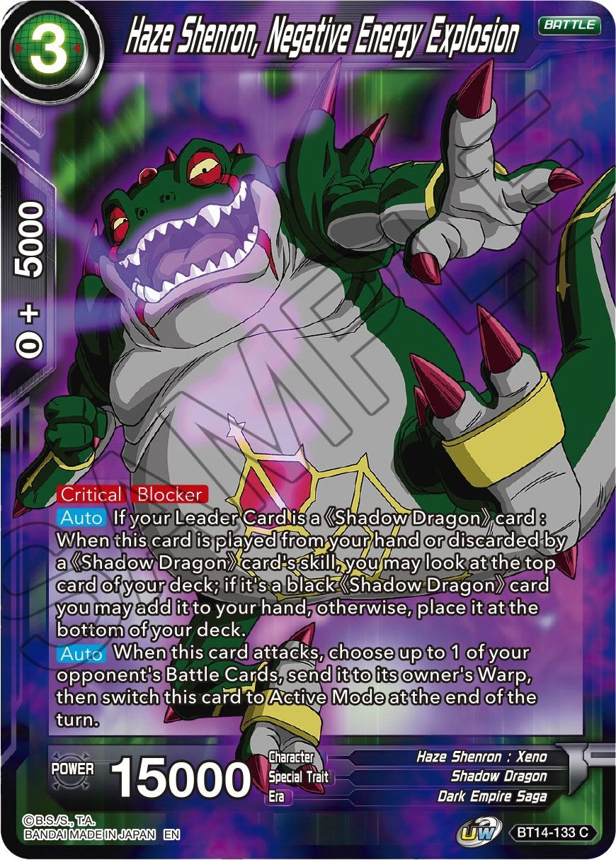 Image for Haze Shenron, Negative Energy Explosion - Dragon Ball Super: Masters