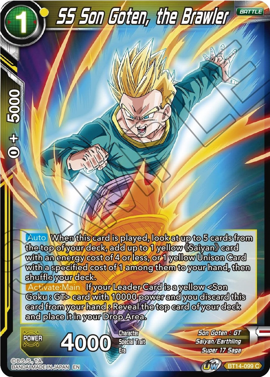 Image for SS Son Goten, the Brawler - Dragon Ball Super: Masters