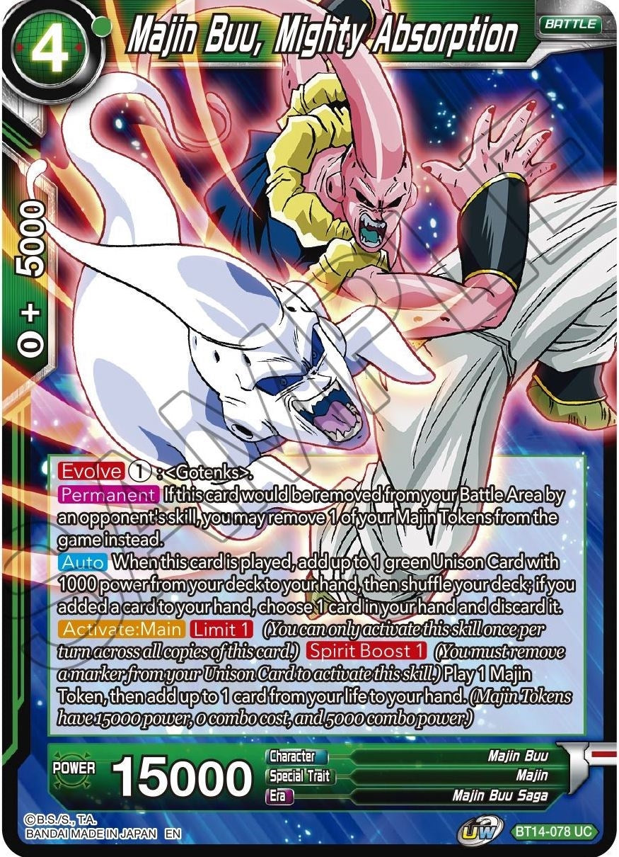 Image for Majin Buu, Mighty Absorption - Dragon Ball Super: Masters