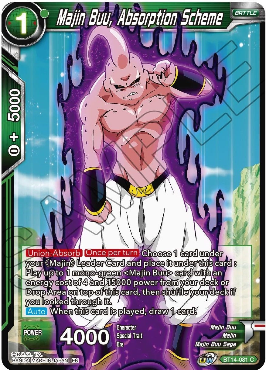 Image for Majin Buu, Absorption Scheme - Dragon Ball Super: Masters