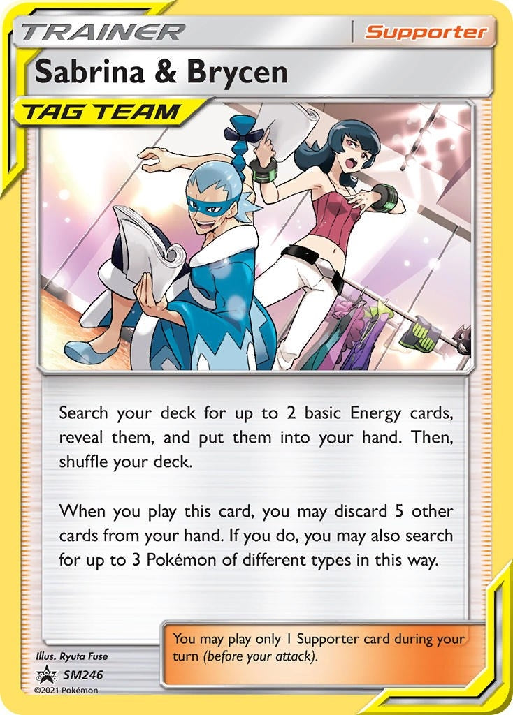 Image for Sabrina & Brycen - SM246 - Pokemon
