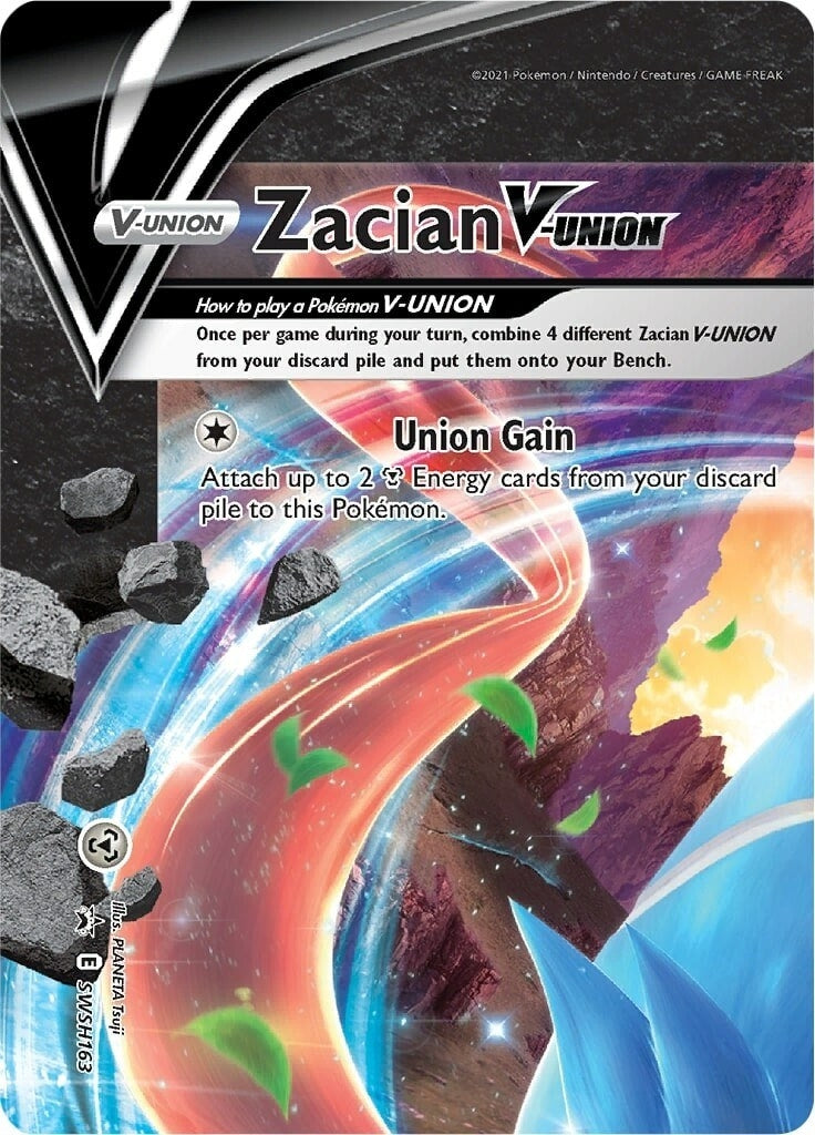 Image for Zacian V-UNION - SWSH163 - Pokemon