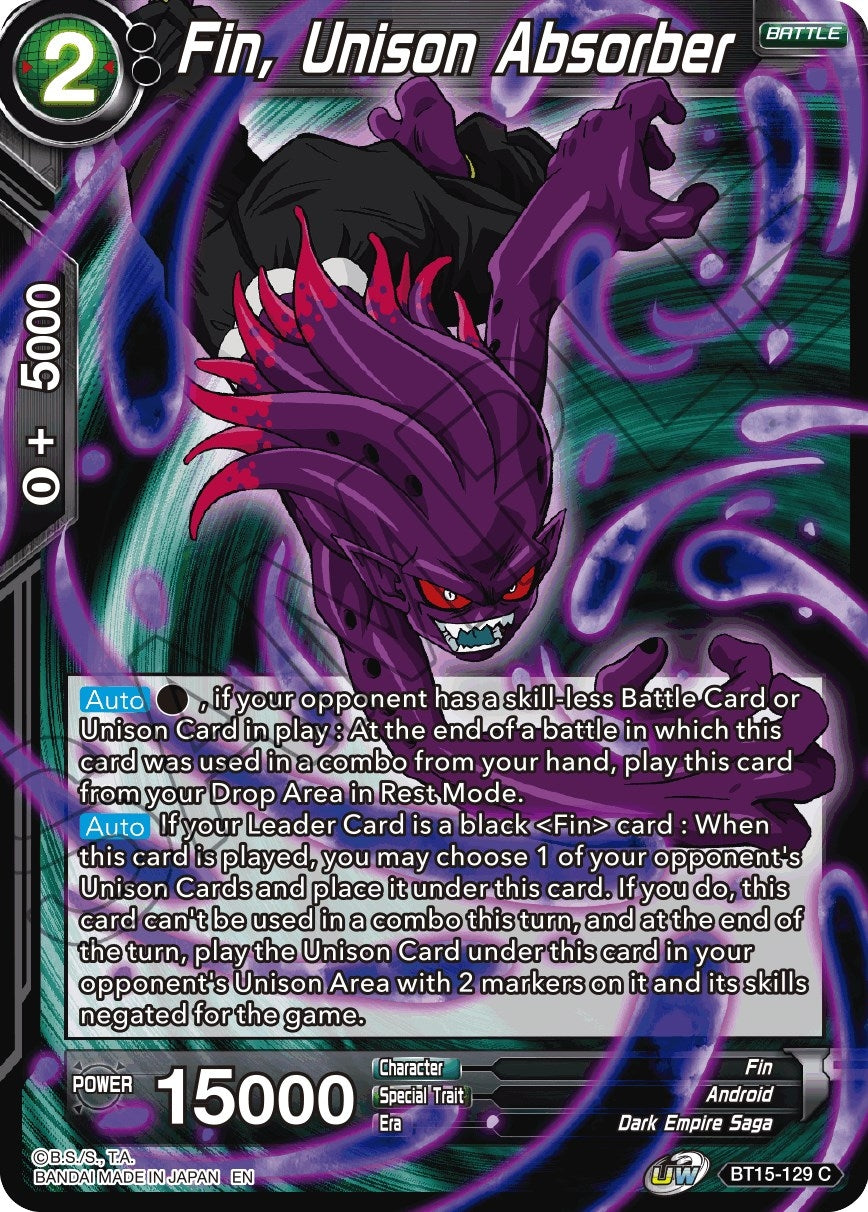 Image for Fin, Unison Absorber - Dragon Ball Super: Masters