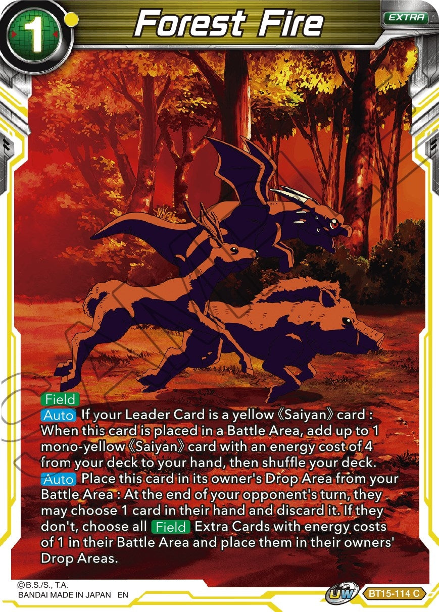 Image for Forest Fire - Dragon Ball Super: Masters