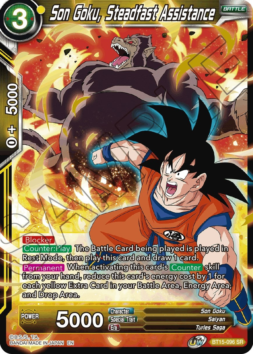 Image for Son Goku, Steadfast Assistance - Dragon Ball Super: Masters