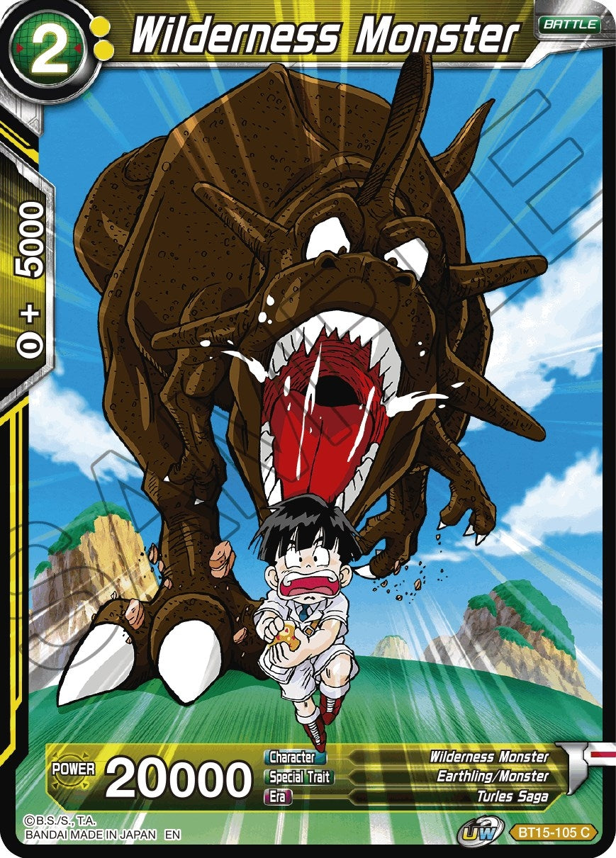 Image for Wilderness Monster - Dragon Ball Super: Masters
