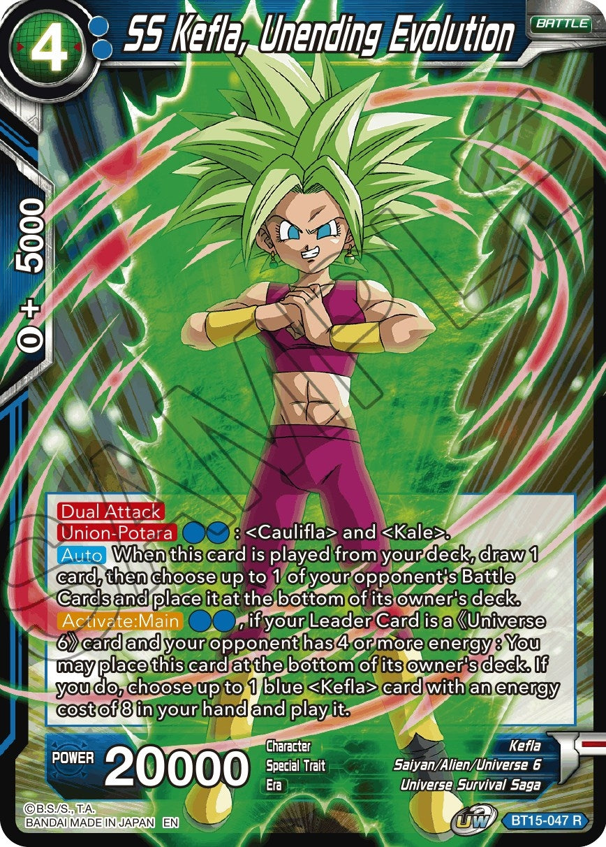Image for SS Kefla, Unending Evolution - Dragon Ball Super: Masters