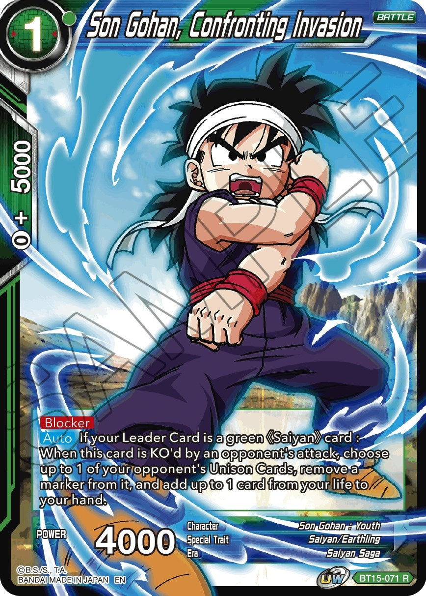Image for Son Gohan, Confronting Invasion - Dragon Ball Super: Masters