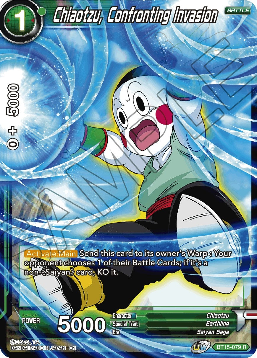 Image for Chiaotzu, Confronting Invasion - Dragon Ball Super: Masters