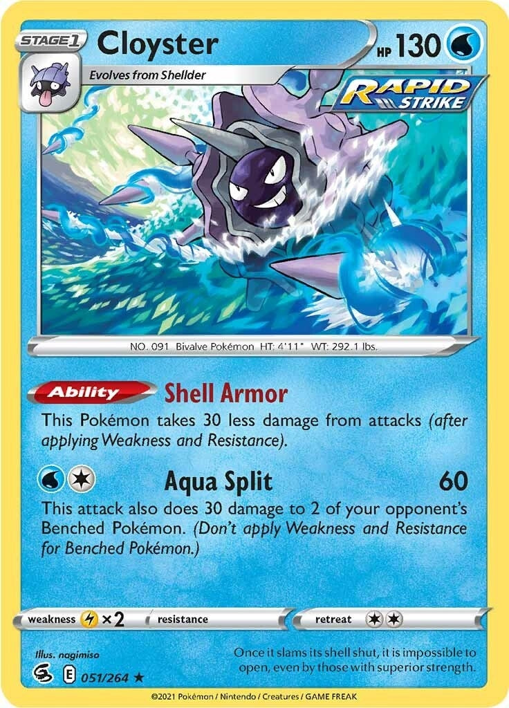Image for Cloyster - Pokemon