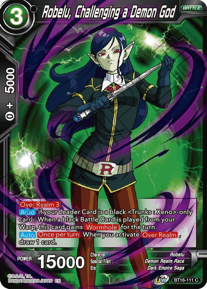 Image for Robelu, Challenging a Demon God - Dragon Ball Super: Masters