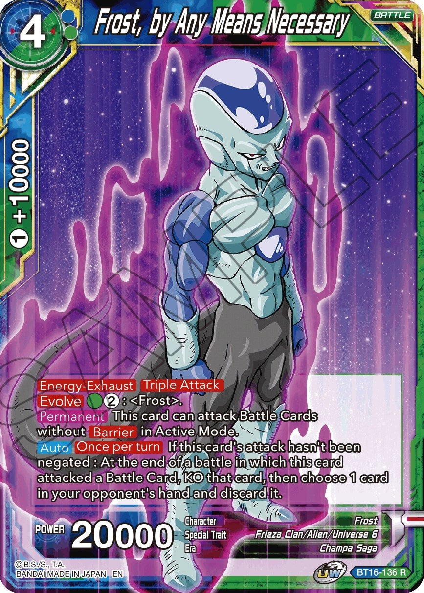 Image for Frost, by Any Means Necessary - Dragon Ball Super: Masters