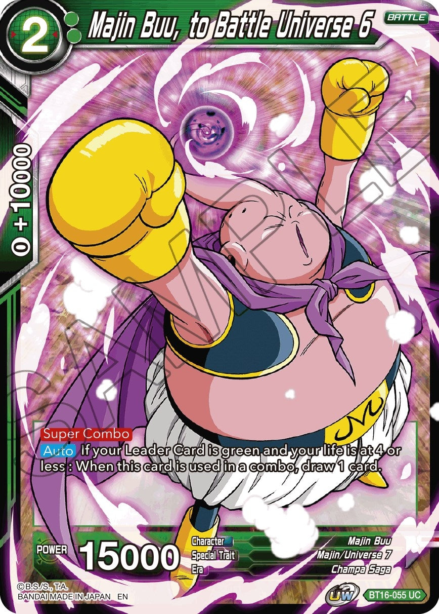 Image for Majin Buu, to Battle Universe 6 - Dragon Ball Super: Masters