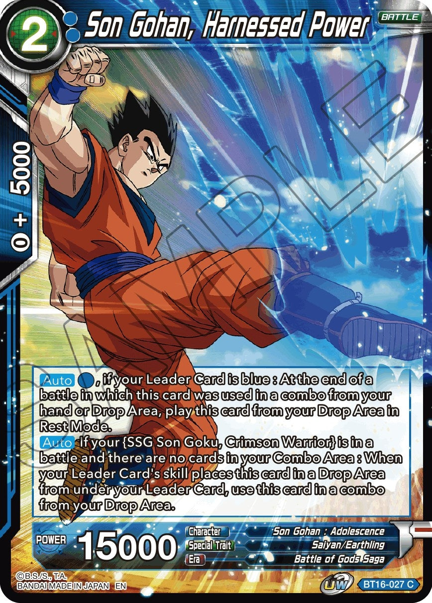 Image for Son Gohan, Harnessed Power - Dragon Ball Super: Masters