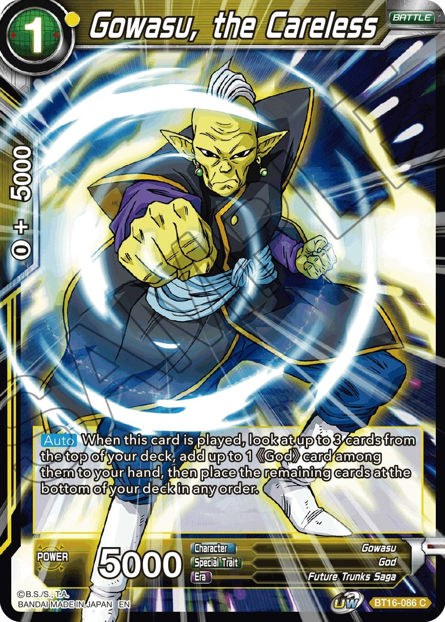 Image for Gowasu, the Careless - Dragon Ball Super: Masters
