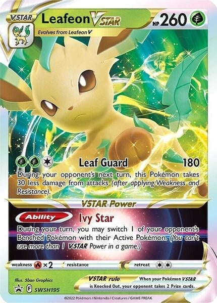 Image for Leafeon VSTAR - SWSH195 - Pokemon