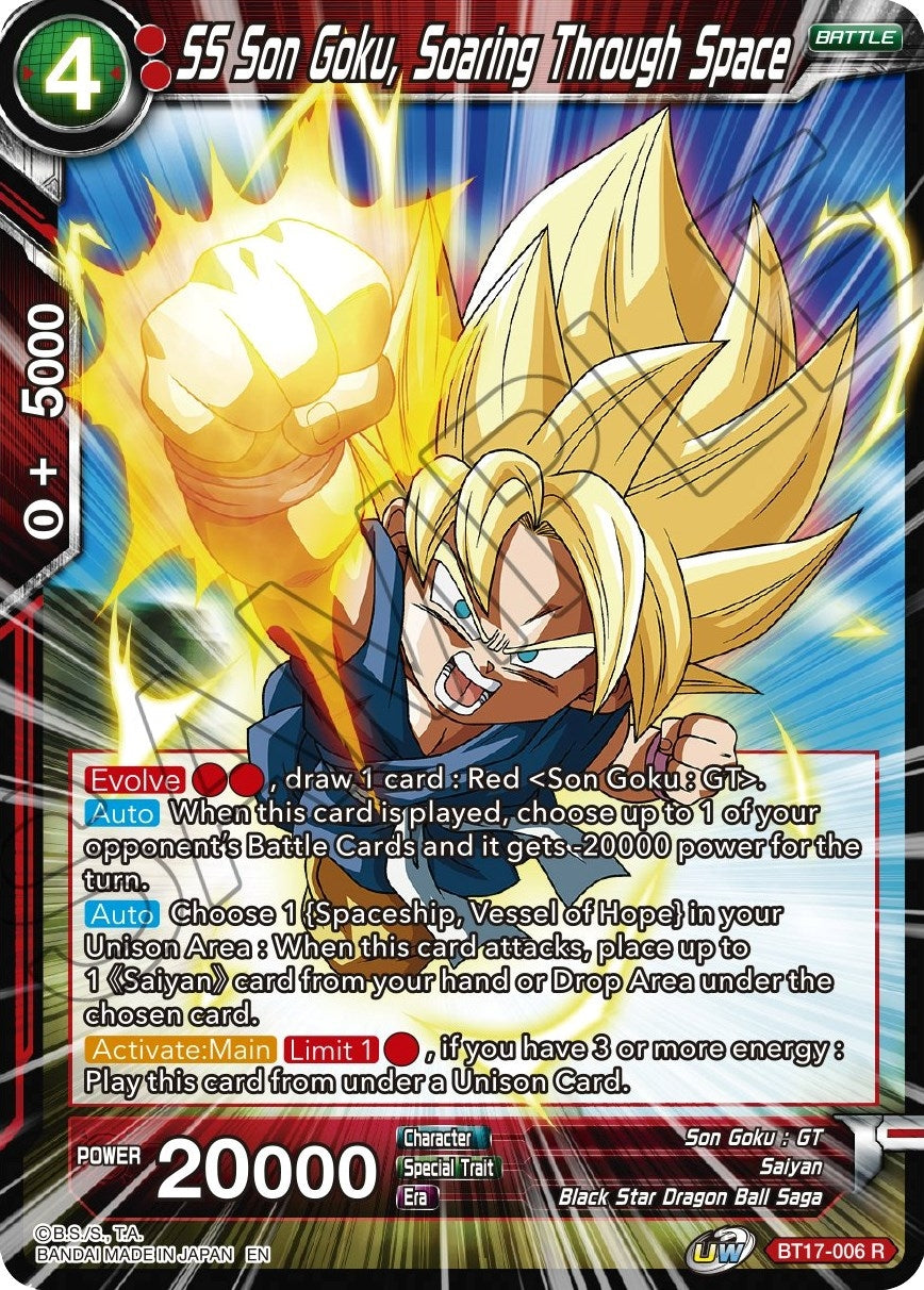 Image for SS Son Goku, Soaring Through Space - Dragon Ball Super: Masters