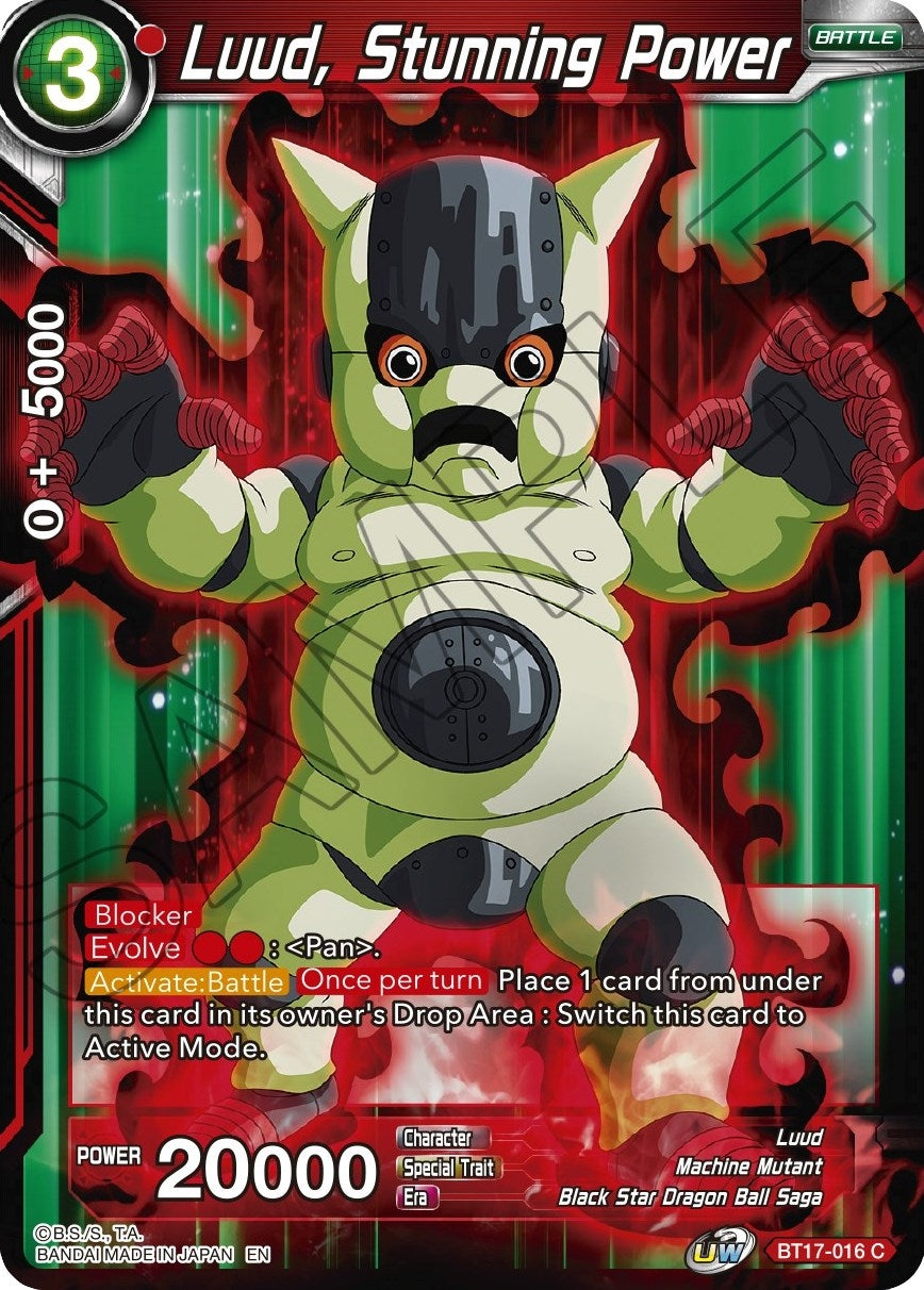 Image for Luud, Stunning Power - Dragon Ball Super: Masters