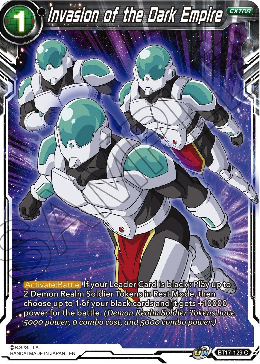 Image for Invasion of the Dark Empire - Dragon Ball Super: Masters