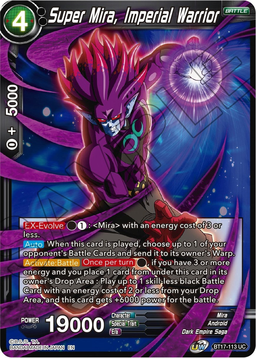 Image for Super Mira, Imperial Warrior - Dragon Ball Super: Masters