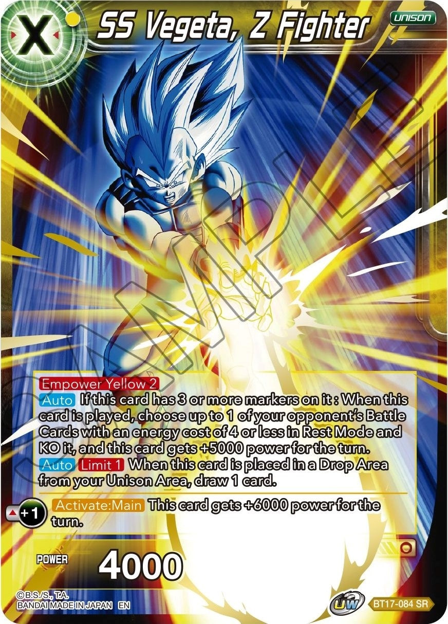Image for SS Vegeta, Z Fighter - Dragon Ball Super: Masters