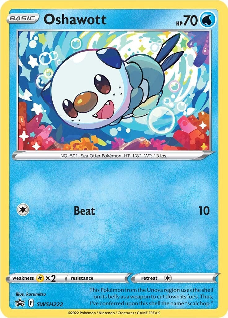 Image for Oshawott - SWSH222 - Pokemon