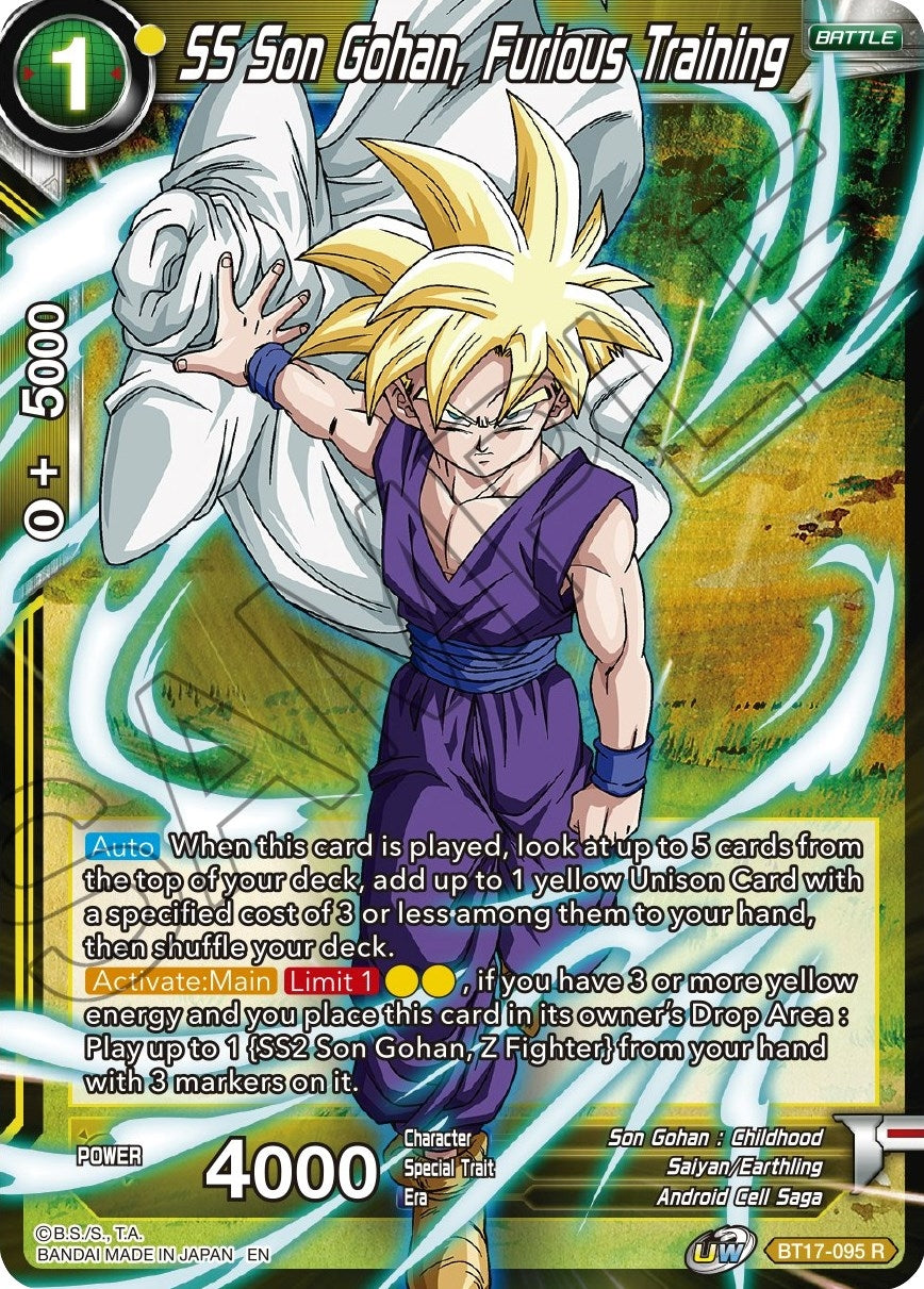 Image for SS Son Gohan, Furious Training - Dragon Ball Super: Masters