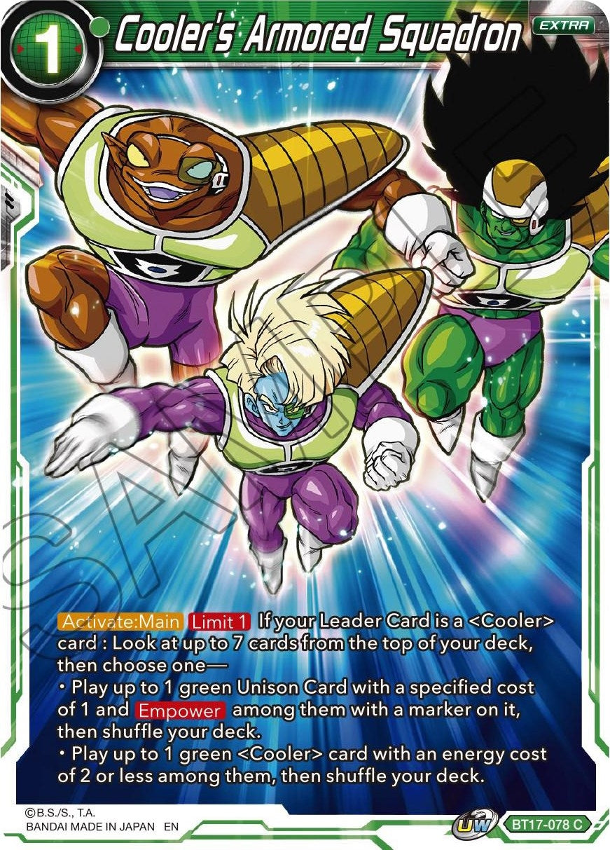 Image for Cooler's Armored Squadron - Dragon Ball Super: Masters