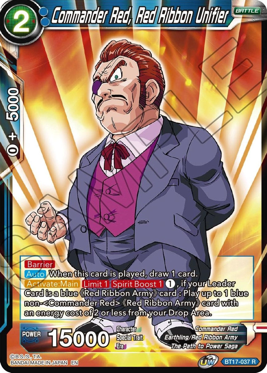 Image for Commander Red, Red Ribbon Unifier - Dragon Ball Super: Masters