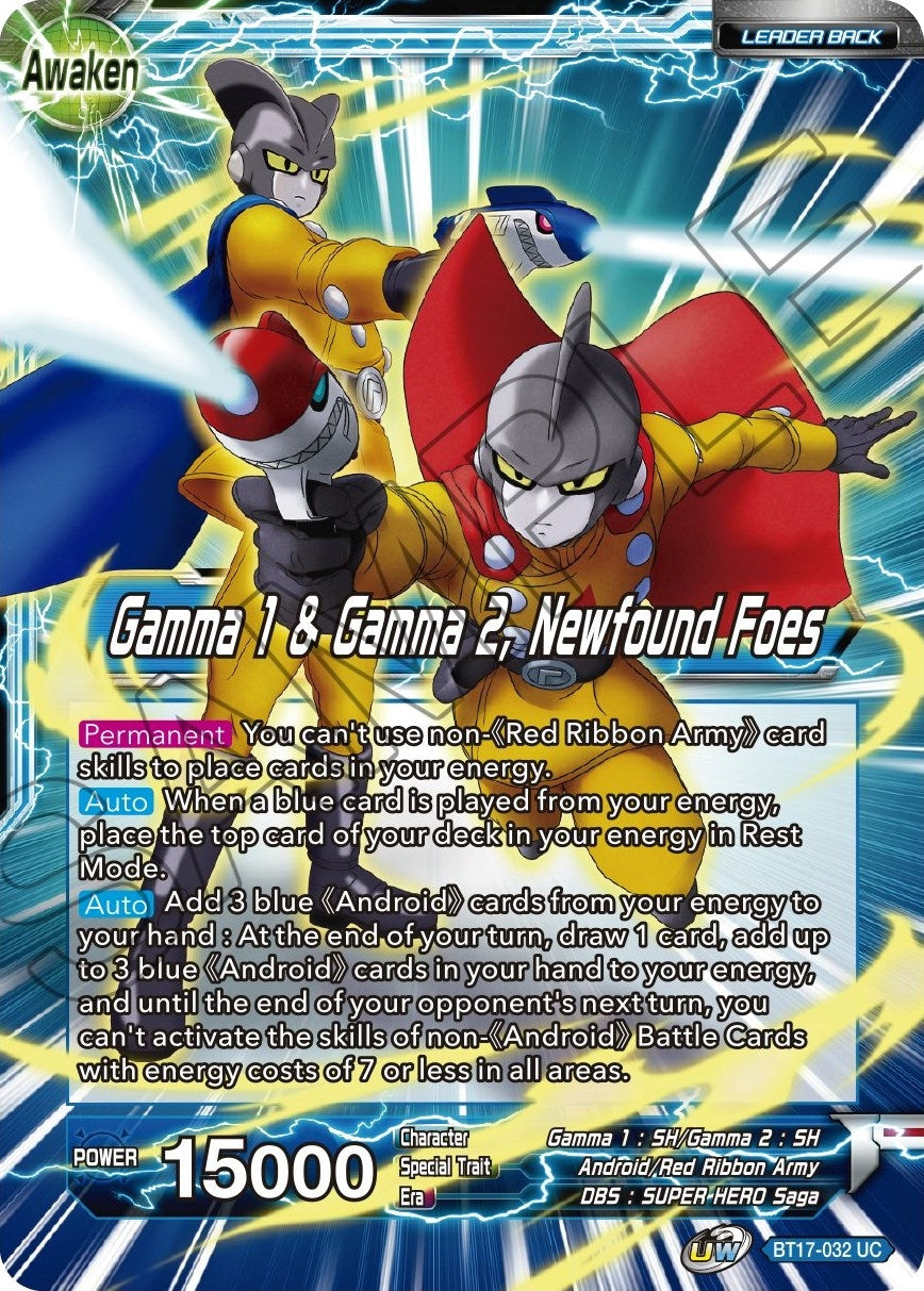 Image for Gamma 1 & Gamma 2 // Gamma 1 & Gamma 2, Newfound Foes - Dragon Ball Super: Masters