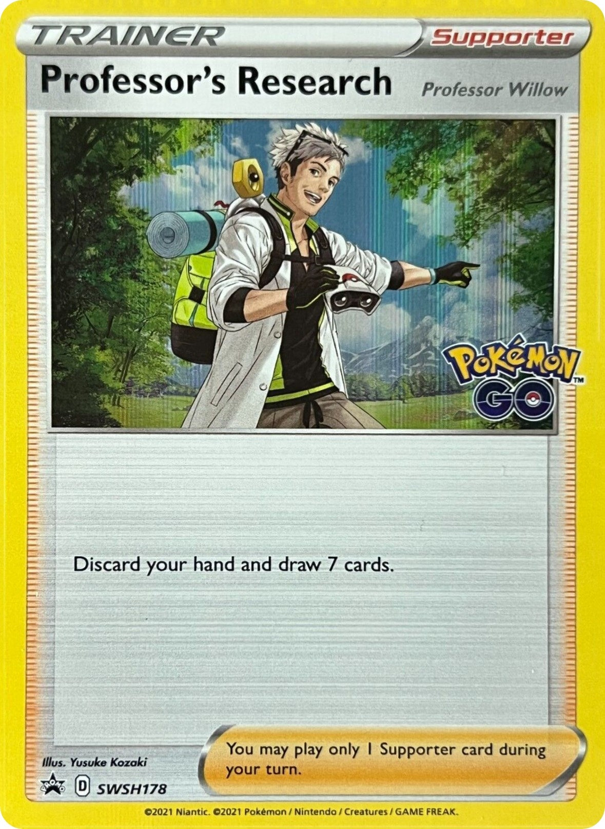 Image for Professor's Research - SWSH178 - Pokemon