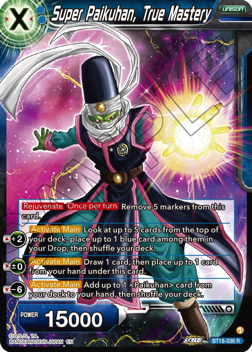 Image for Super Paikuhan, True Mastery - Dragon Ball Super: Masters
