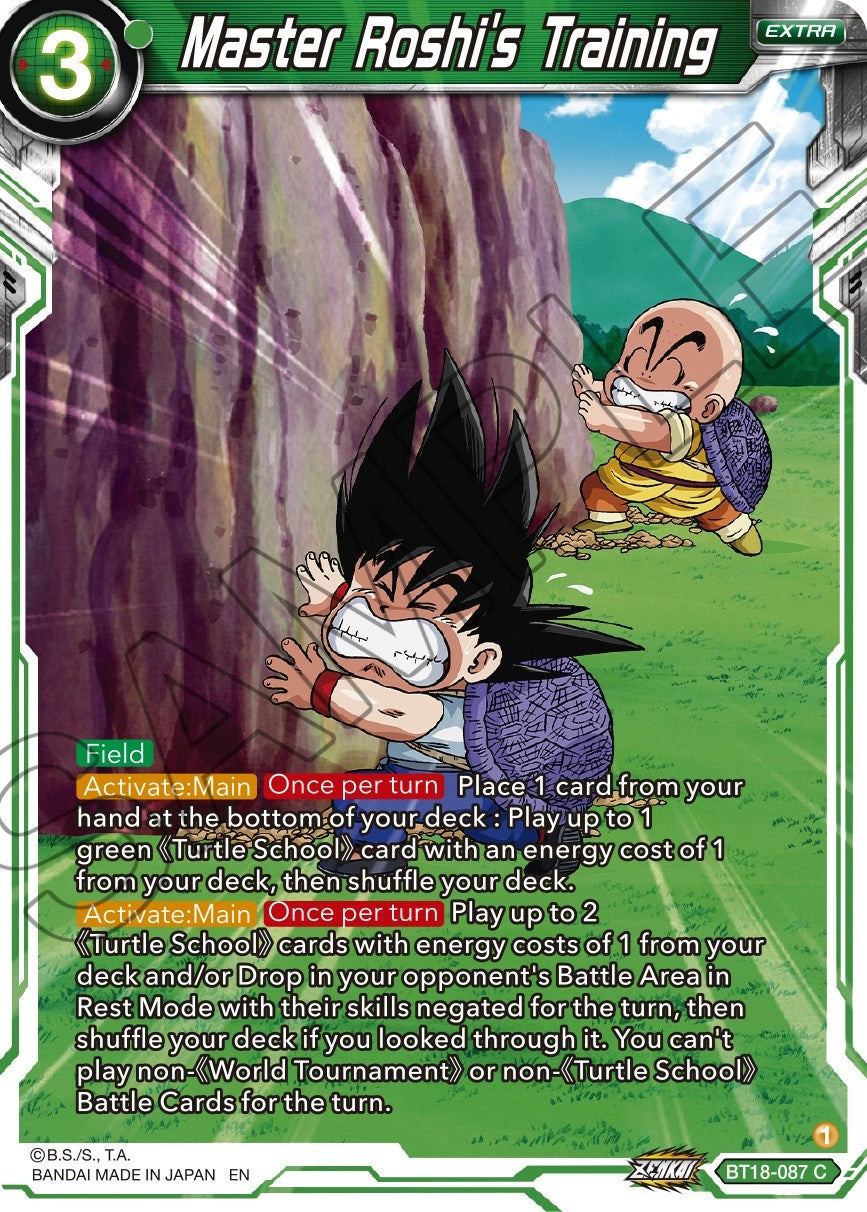 Image for Master Roshi's Training - Dragon Ball Super: Masters