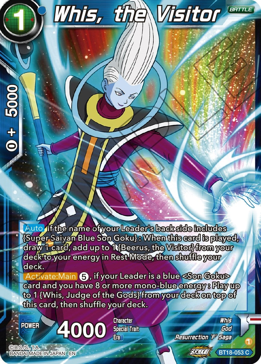 Image for Whis, the Visitor - Dragon Ball Super: Masters