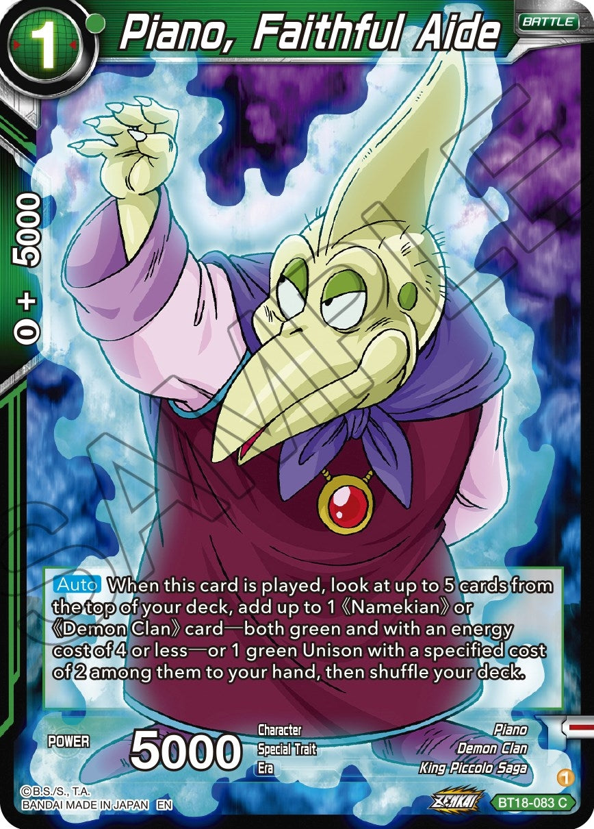 Image for Piano, Faithful Aide - Dragon Ball Super: Masters