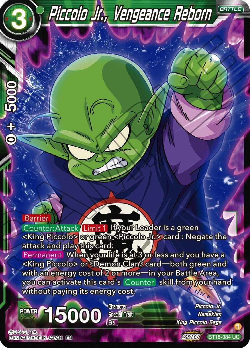 Image for Piccolo Jr., Vengeance Reborn - Dragon Ball Super: Masters