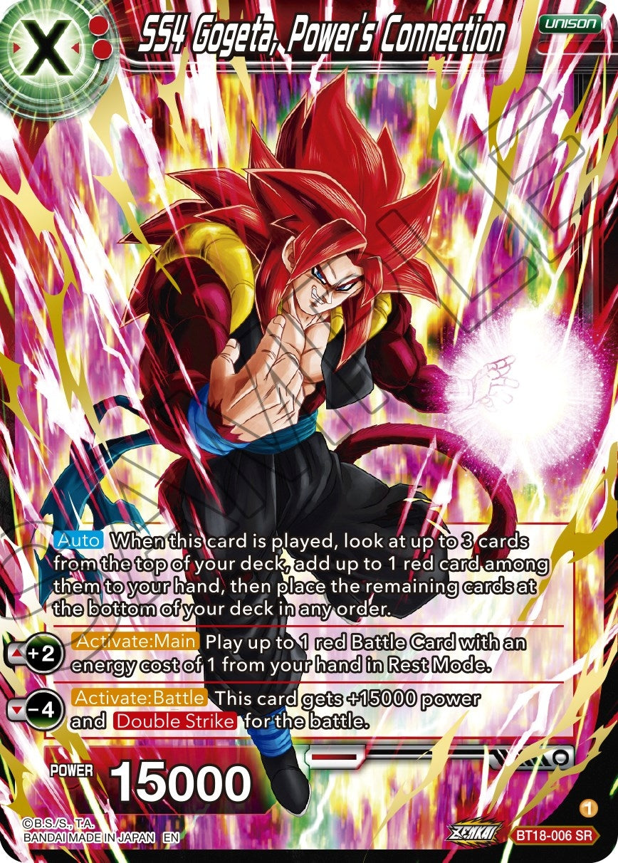 Image for SS4 Gogeta, Power's Connection - Dragon Ball Super: Masters