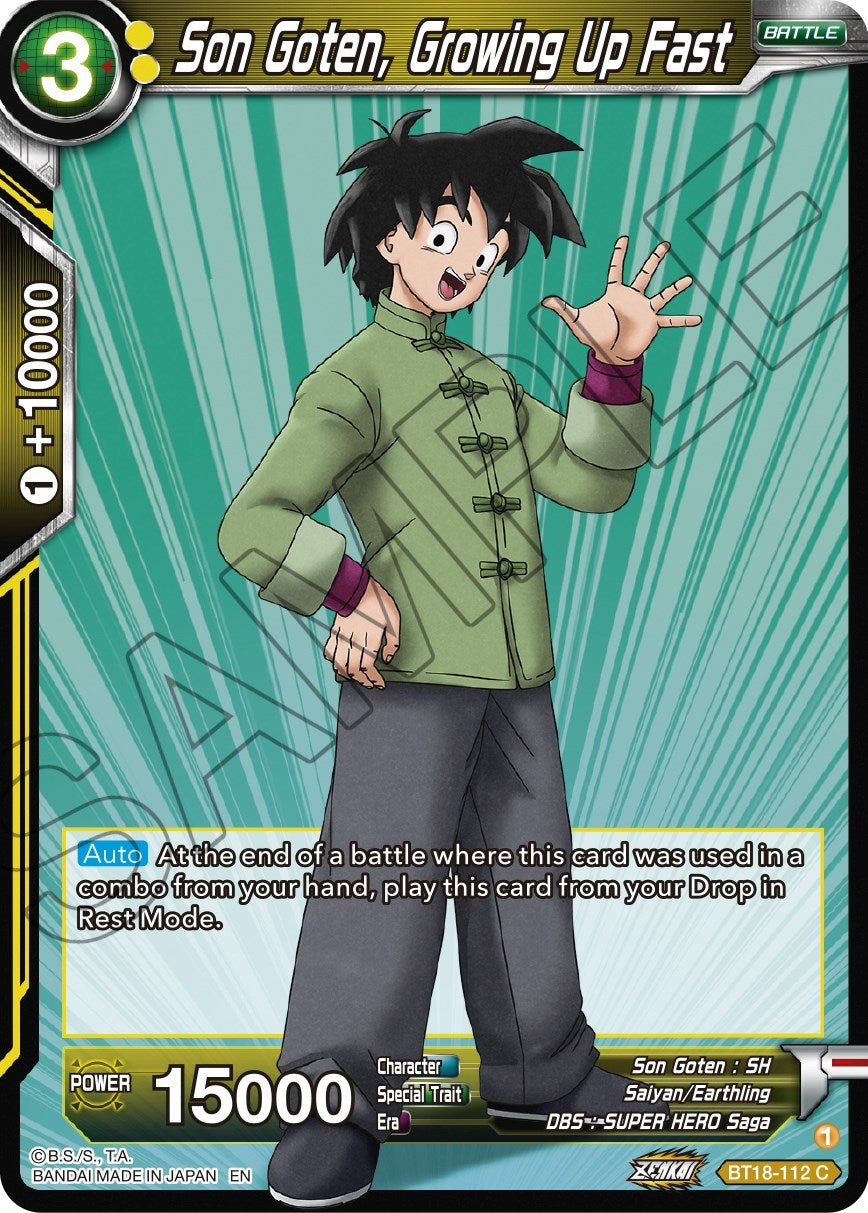 Image for Son Goten, Growing Up Fast - Dragon Ball Super: Masters